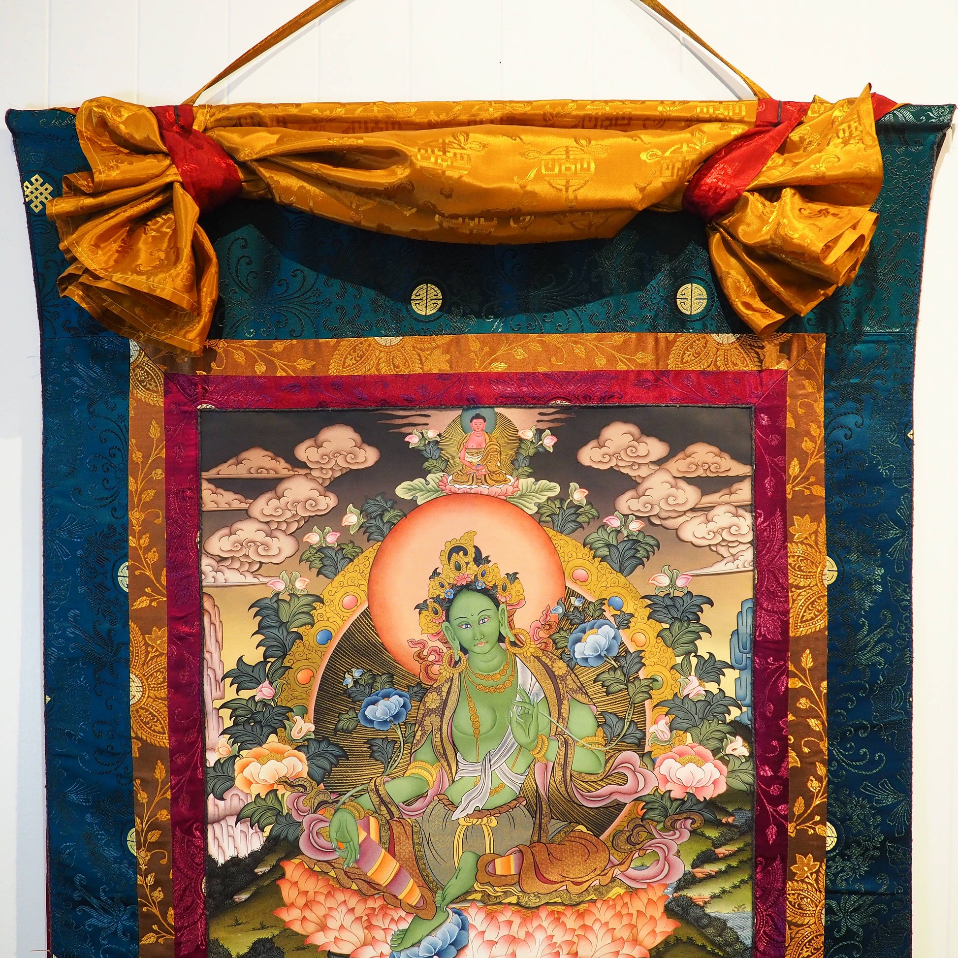 Thangka - Green Tara - Shakti