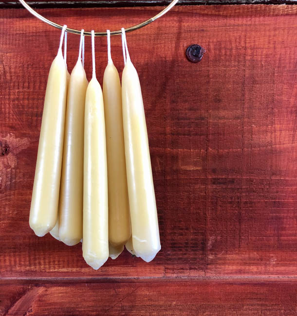 Barletta Beeswax Candle - Tapers (Set of 2)