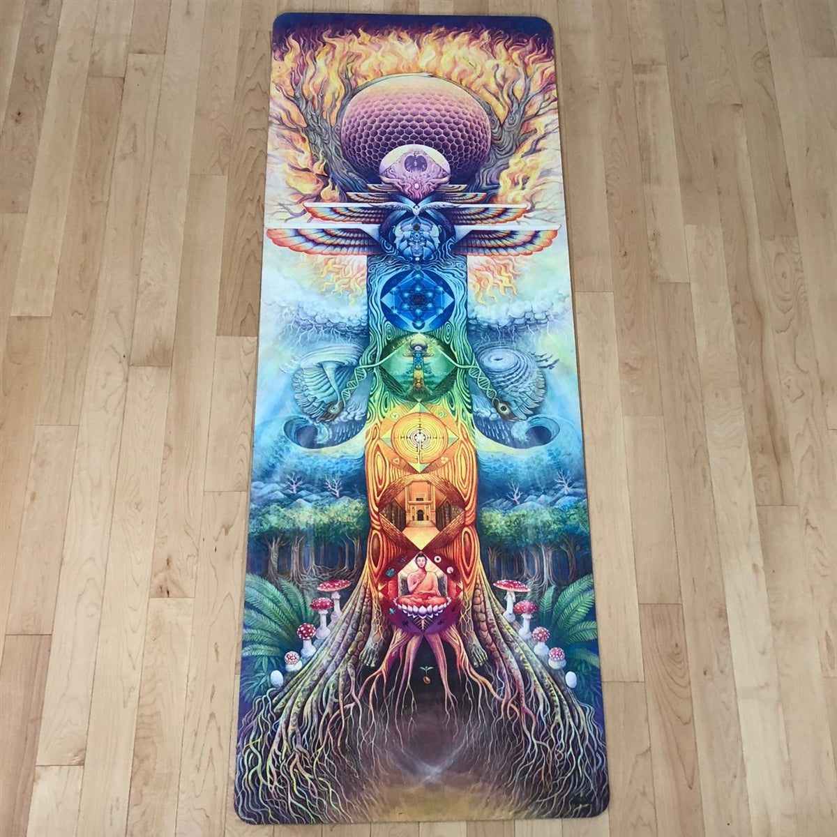 "TREE OF LIFE" Yoga Mat By: Danielle Caners - Shakti