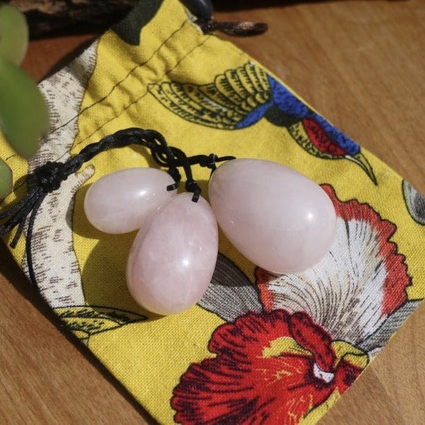 Yoni Eggs, Rose Quartz - Shakti