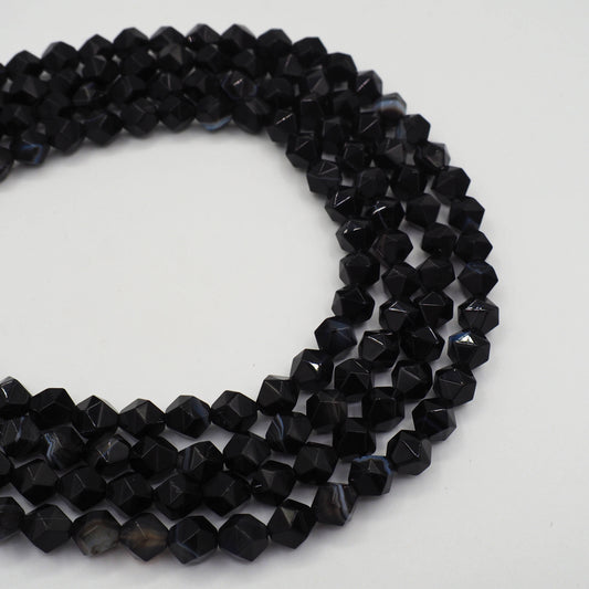 Agate (Black) - Star-Cut - Shakti