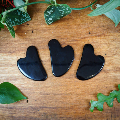 Gua Sha, Black Obsidian - Shakti