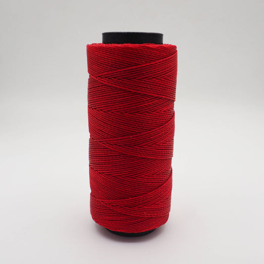 Waxed Polyester Cord (Brazil) - Dark Red - Shakti