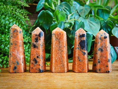 Orange Calcite Towers - Shakti