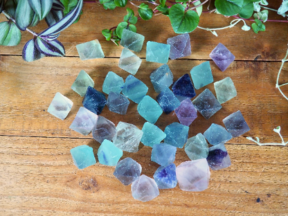 Fluorite Octahedrons - Shakti