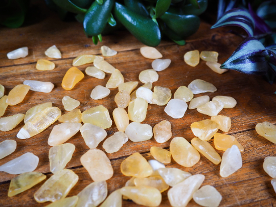 Orange Calcite Tumble Stones - Shakti