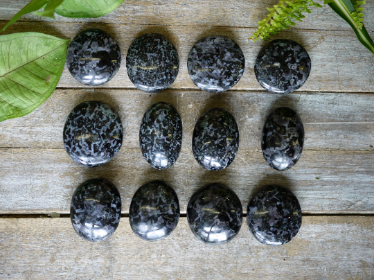 Mystic Merlinite Palm Stones - Shakti