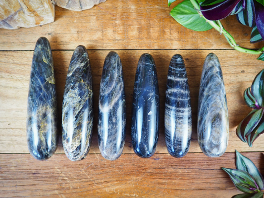 Black Moonstone Massage Wands - Shakti