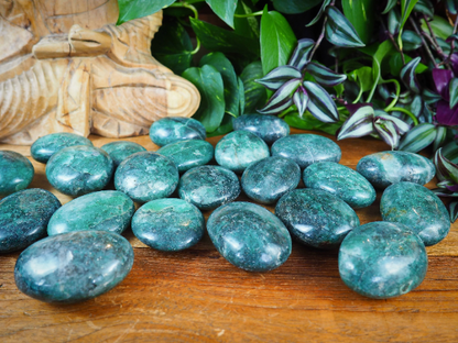 Fuchsite Palm Stones - Shakti