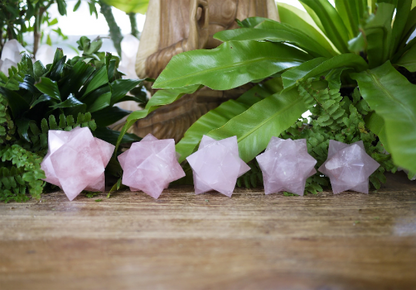 Rose Quartz Merkabahs - Shakti