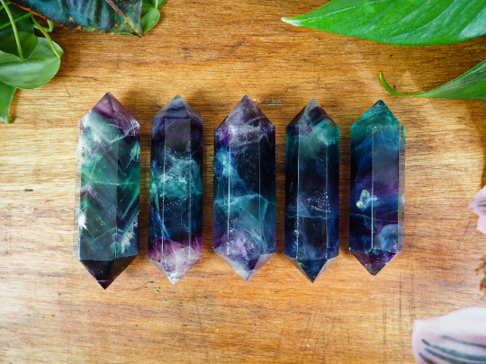 Fluorite Double Terminated Points - Shakti