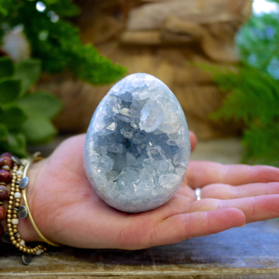 Celestite Eggs - Shakti