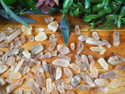 Tangerine Quartz Points - Shakti