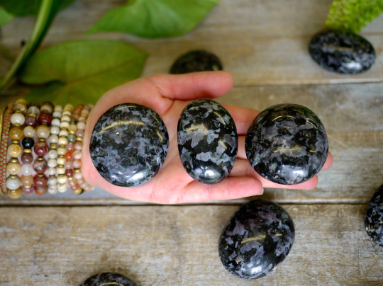 Mystic Merlinite Palm Stones - Shakti