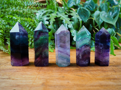 Fluorite Points - Shakti