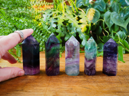 Fluorite Points - Shakti