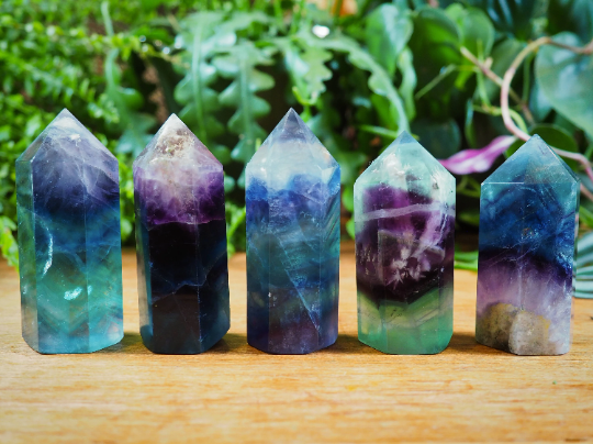 Fluorite Points - Shakti