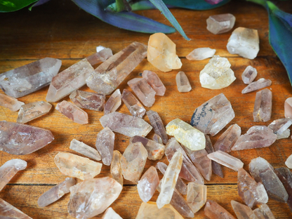 Tangerine Quartz Points - Shakti