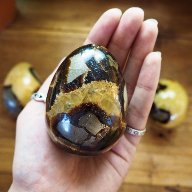 Septarian/Calcite Eggs - Shakti