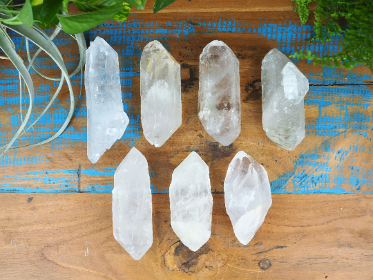 Clear Quartz Double Terminated Points, Natural - Shakti