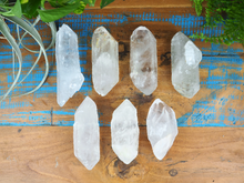 Load image into Gallery viewer, Clear Quartz Double Terminated Points, Natural