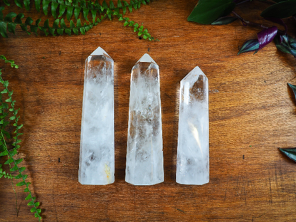 Clear Quartz Towers - Shakti