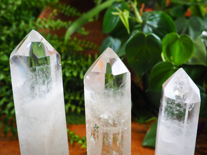 Clear Quartz Towers - Shakti