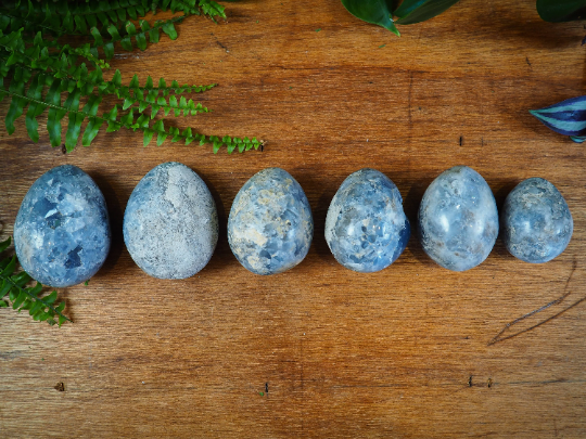 Celestite Eggs - Shakti