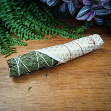 Load image into Gallery viewer, Cedar Smudging Wand - 9&quot;