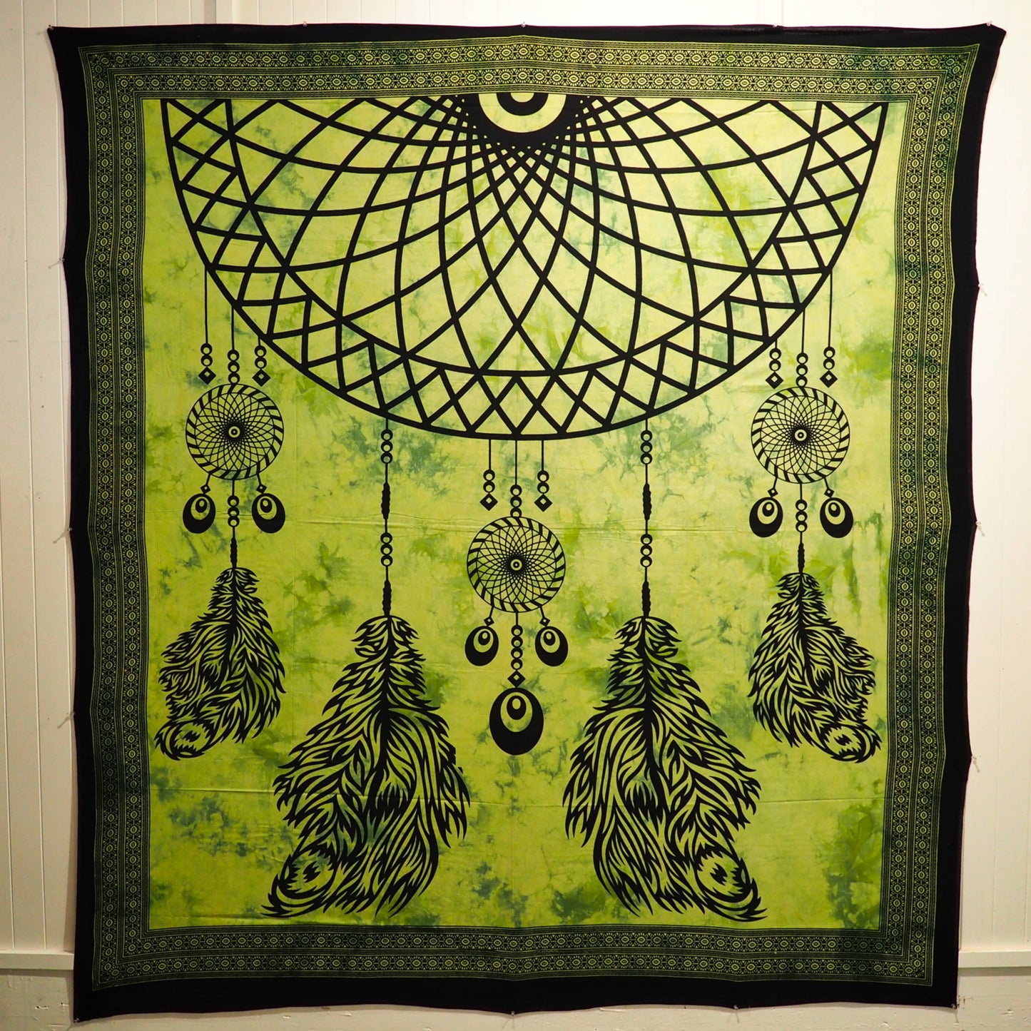 Wall Hanging - Dreamcatcher (Green) - Shakti