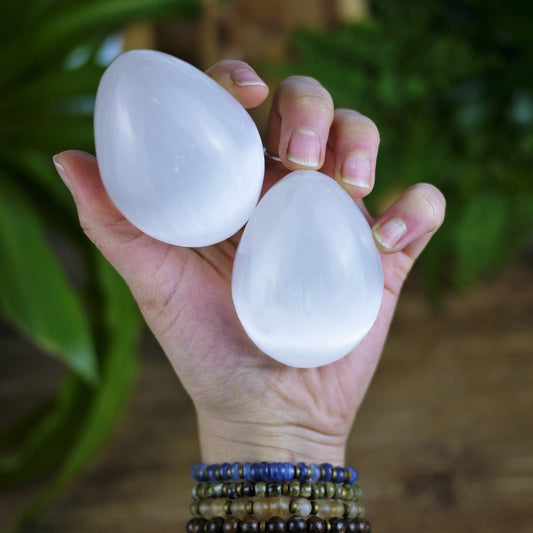 Selenite Eggs - Shakti