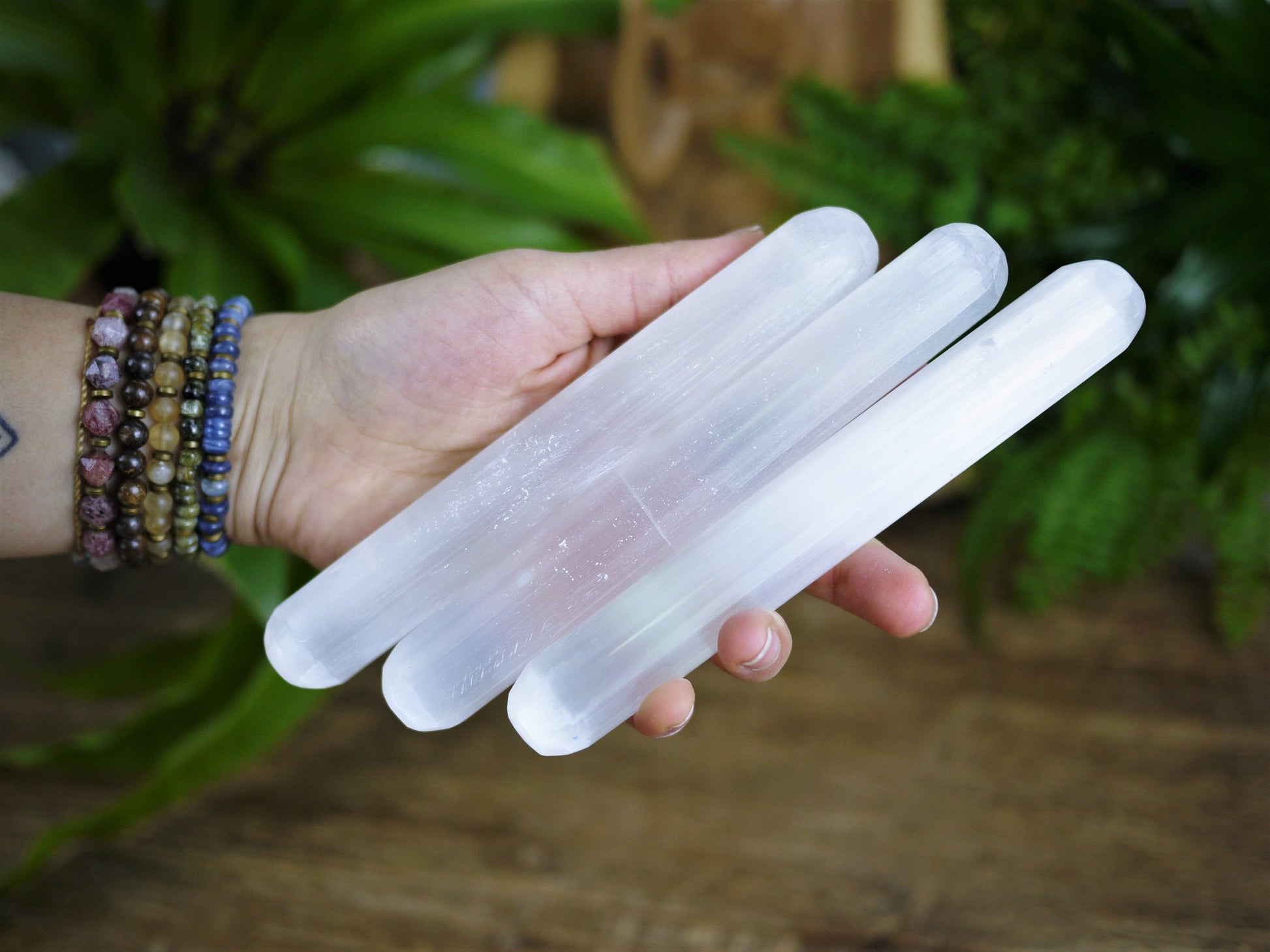 Selenite Wands - Shakti