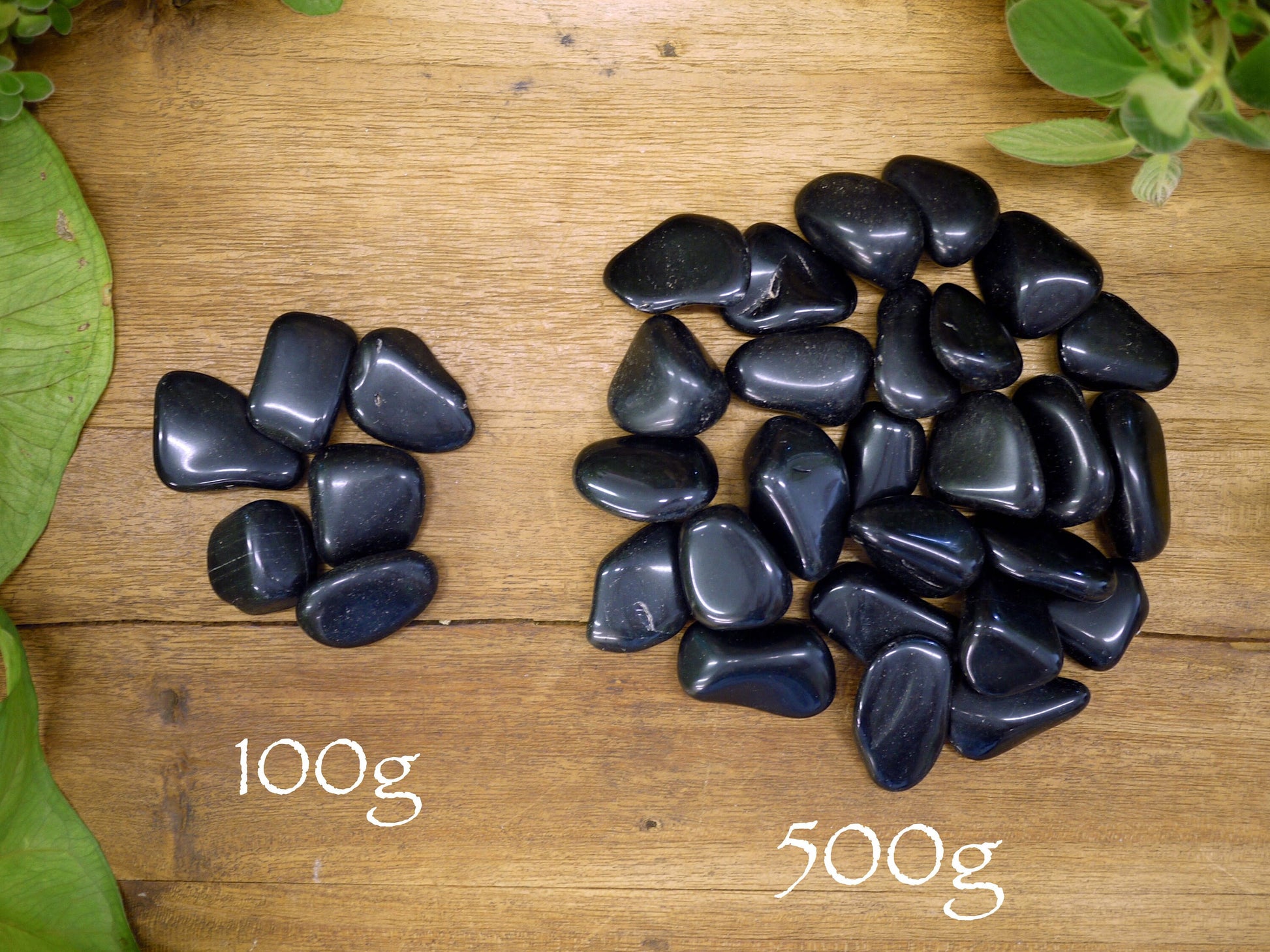 Black Obsidian Tumble Stones - Shakti