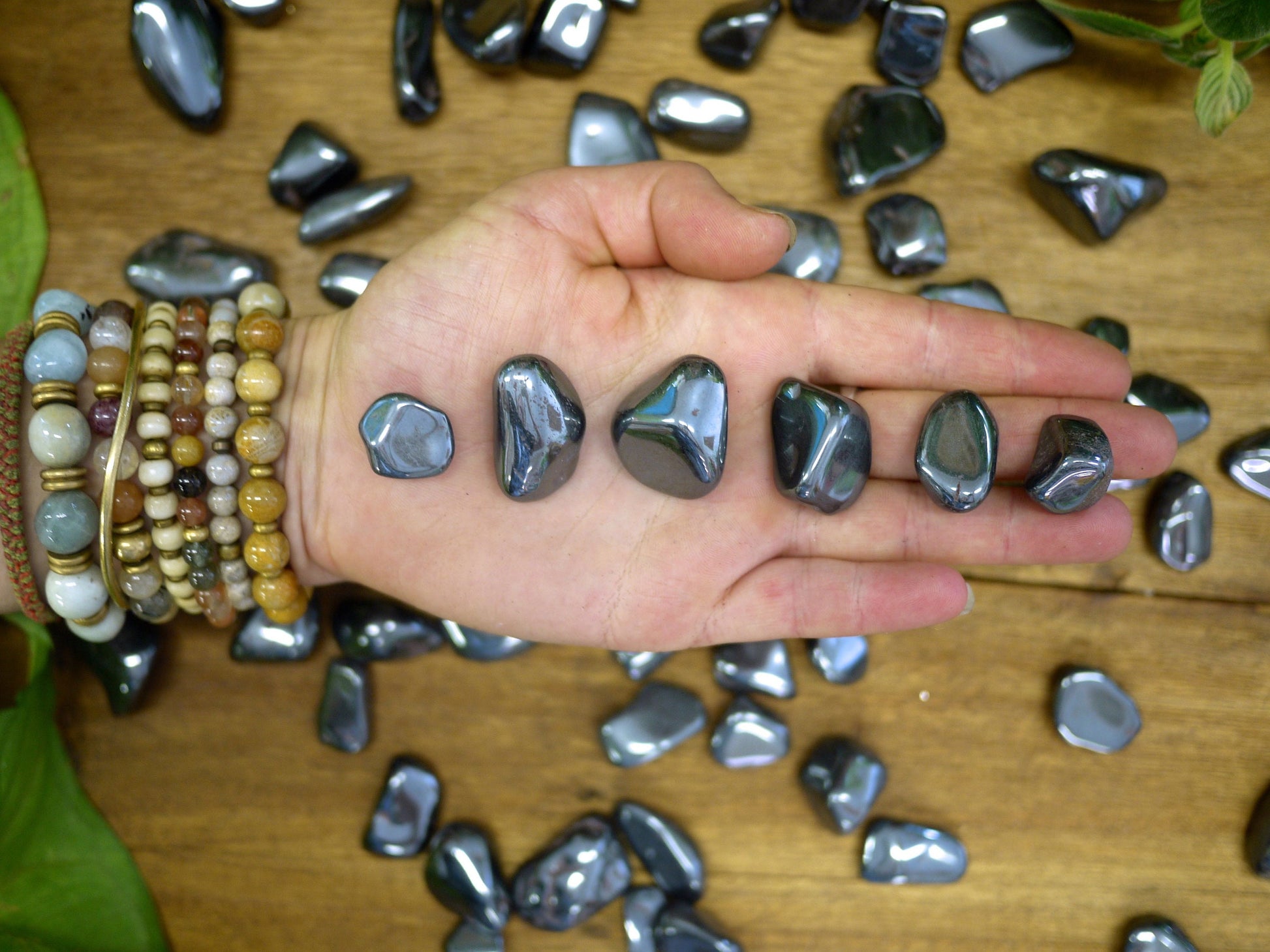 Hematite Tumble Stones - Shakti