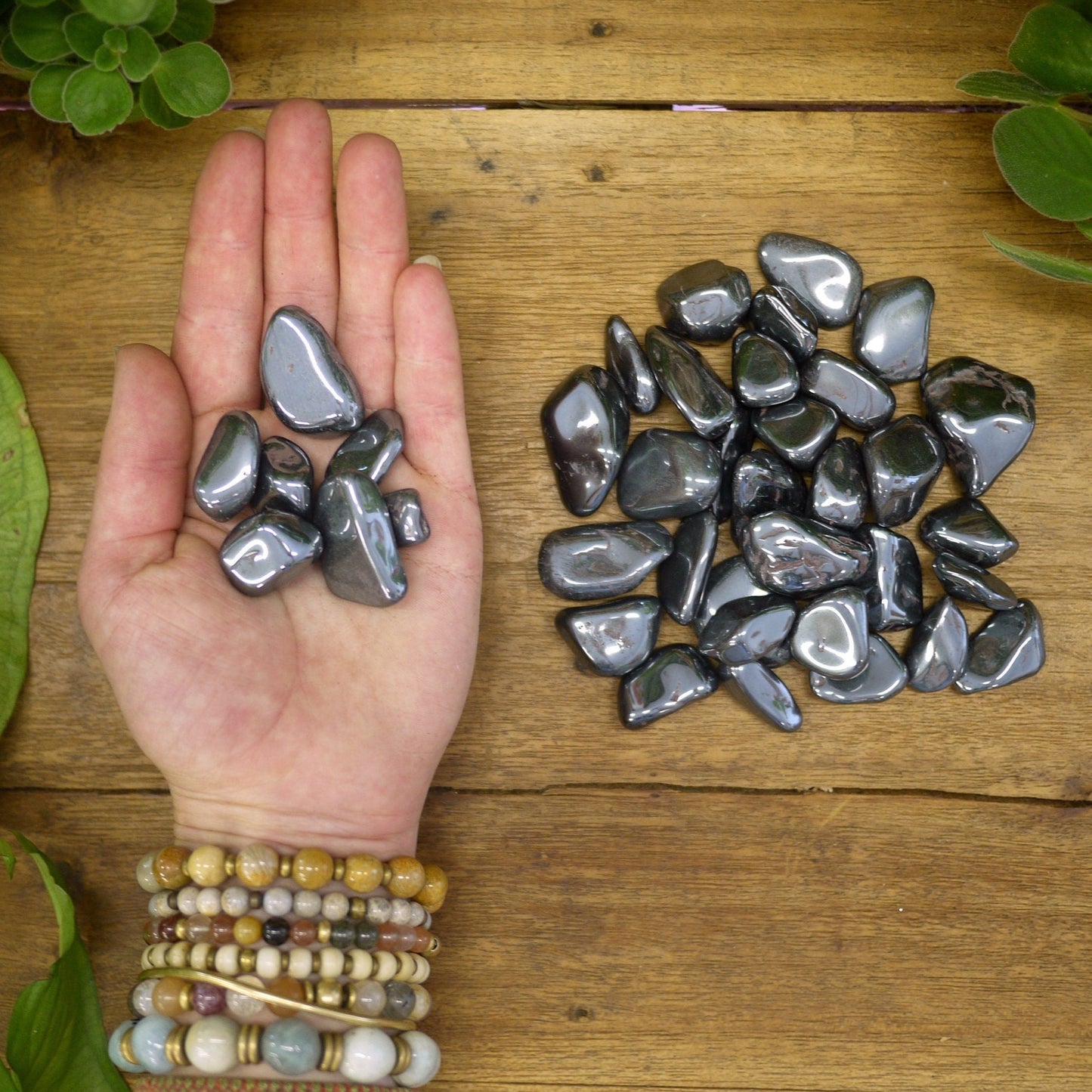 Hematite Tumble Stones - Shakti