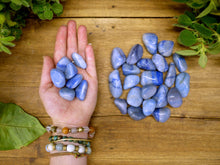 Load image into Gallery viewer, Dumortierite (Blue Quartz) Tumble Stones