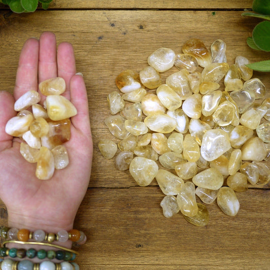 Citrine Tumble Stones - Shakti