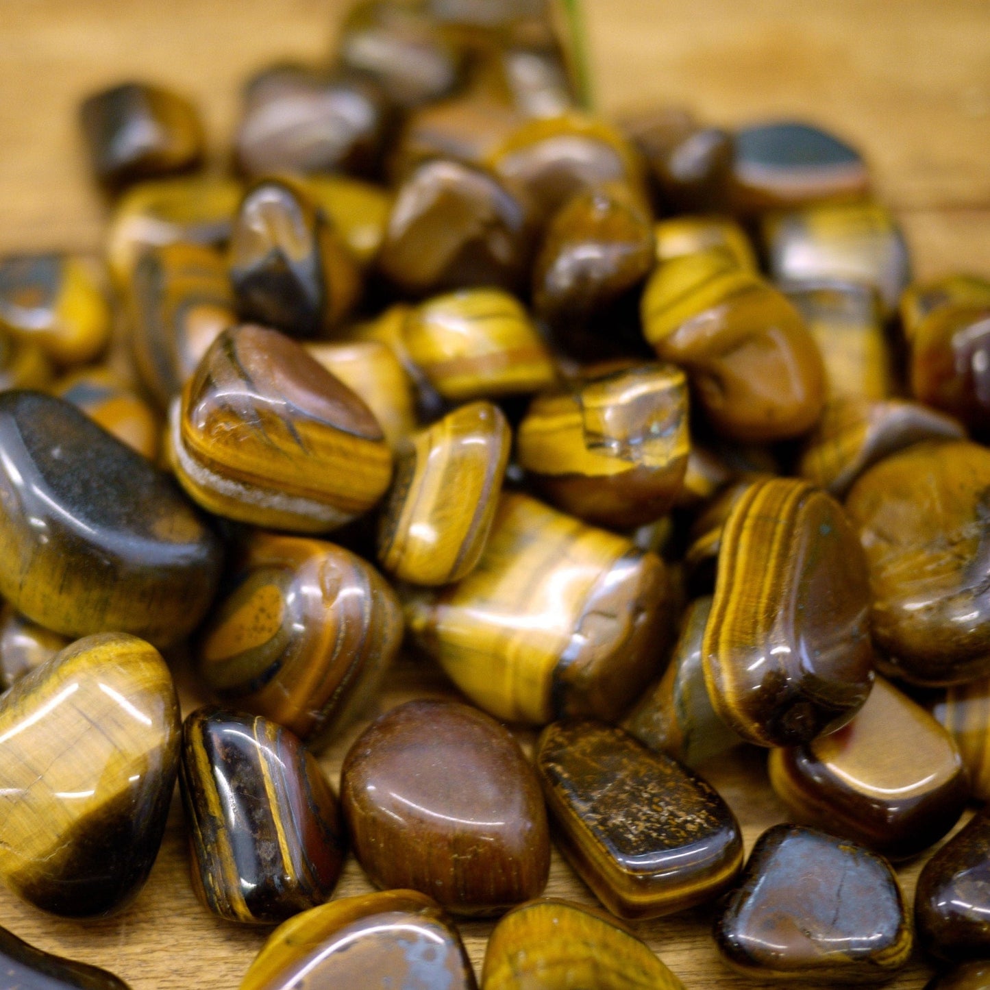 Tiger's Eye Tumble Stones - Shakti