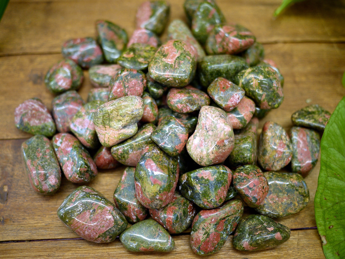 Unakite Tumble Stones - Shakti