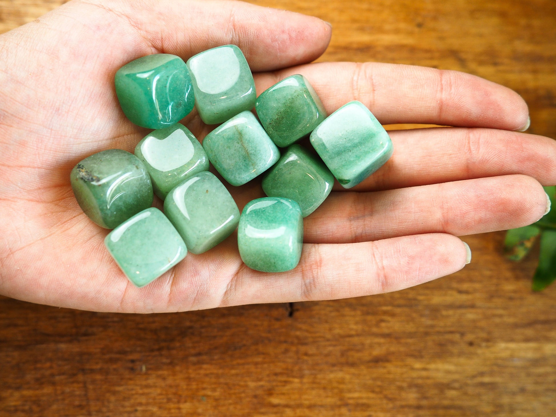 Green Aventurine Cubes - Shakti