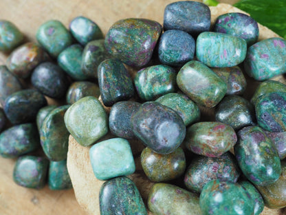 Ruby Kyanite Tumble Stones - Shakti