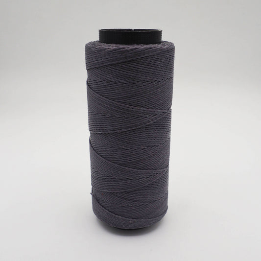 Waxed Polyester Cord (Brazil) - Dark Grey - Shakti