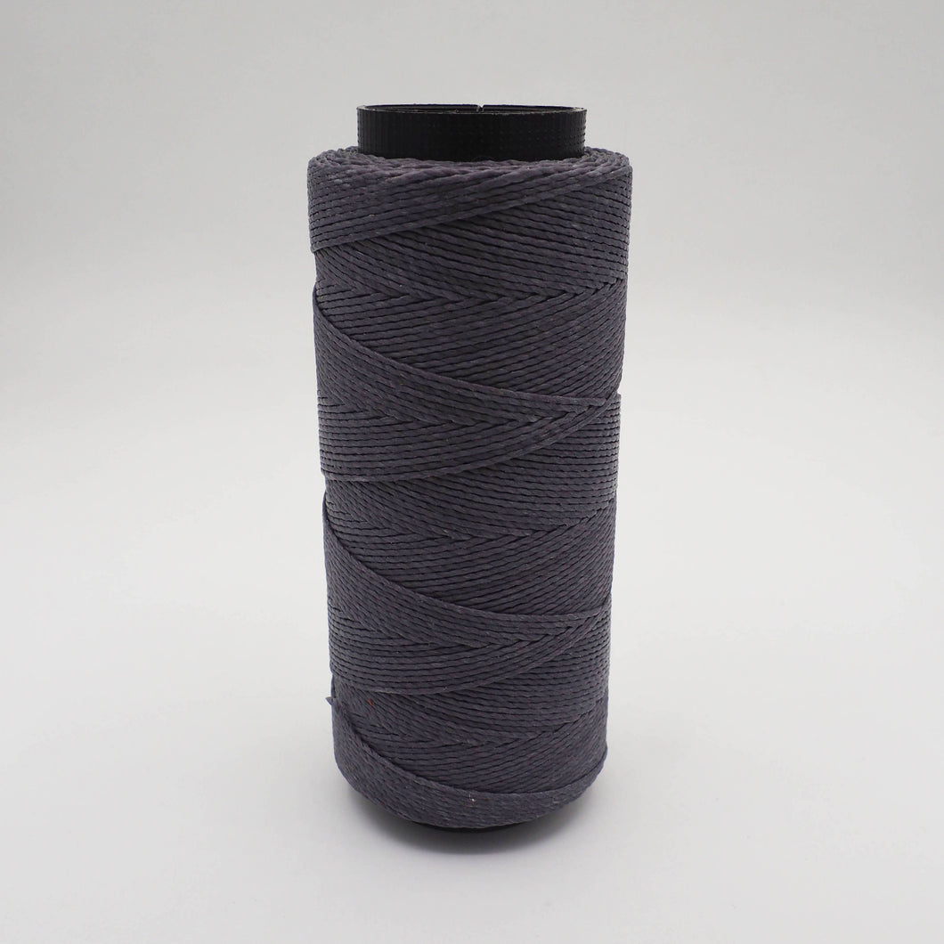 Waxed Polyester Cord (Brazil) - Dark Grey