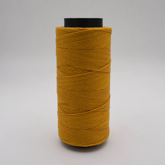 Waxed Polyester Cord (Brazil) - Mustard - Shakti