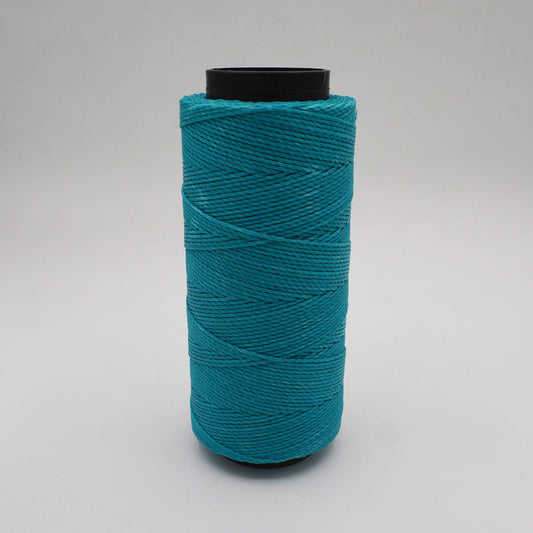 Waxed Polyester Cord (Brazil) - Turquoise - Shakti